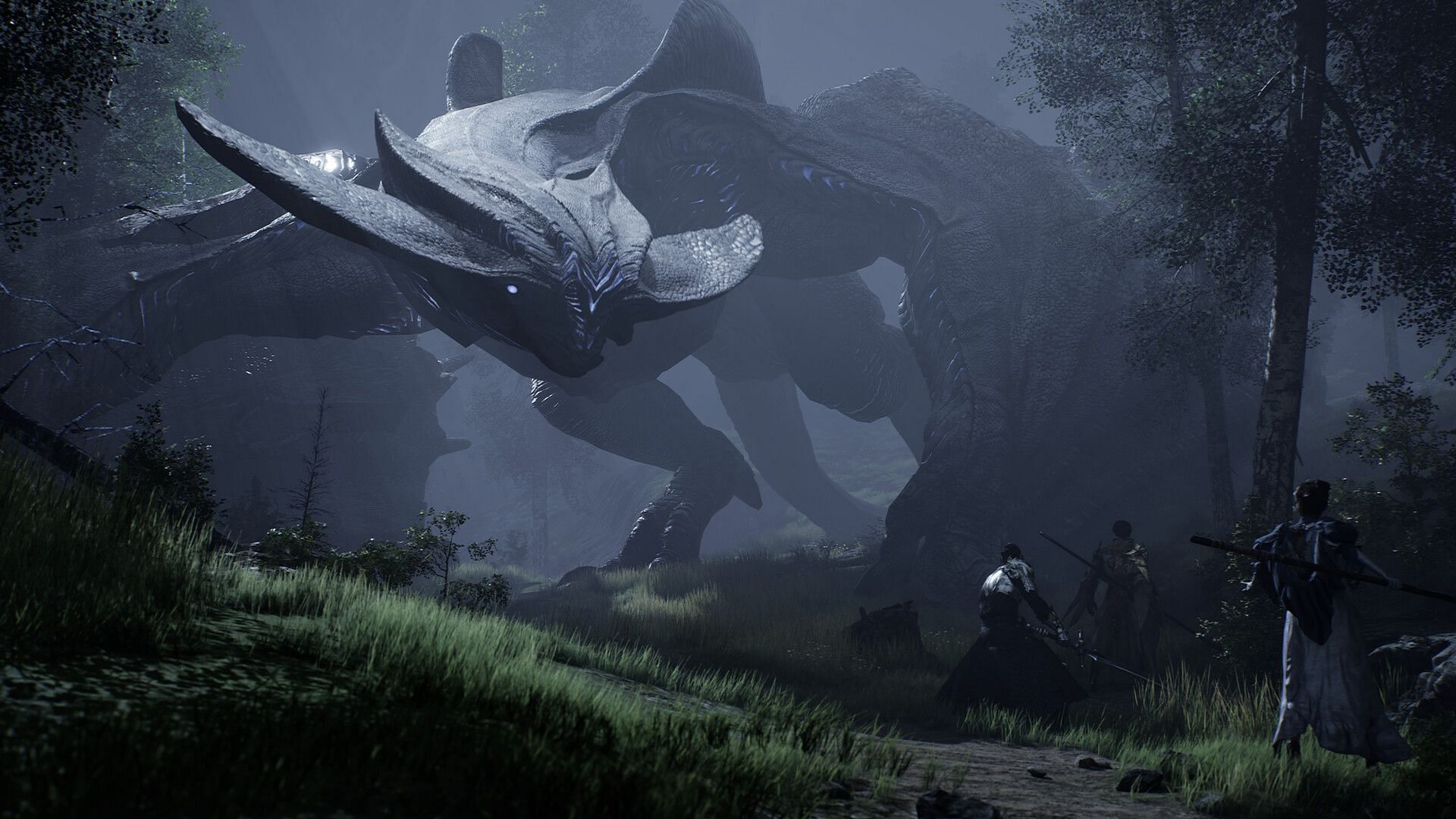 Seeing this makes me believe that the seamless open world could certainly work for raiding (Image via Kakao Games)